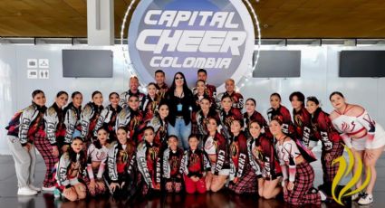Academia Fénix de Cajeme se corona en el Internacional 'Capital Cheer' de Colombia