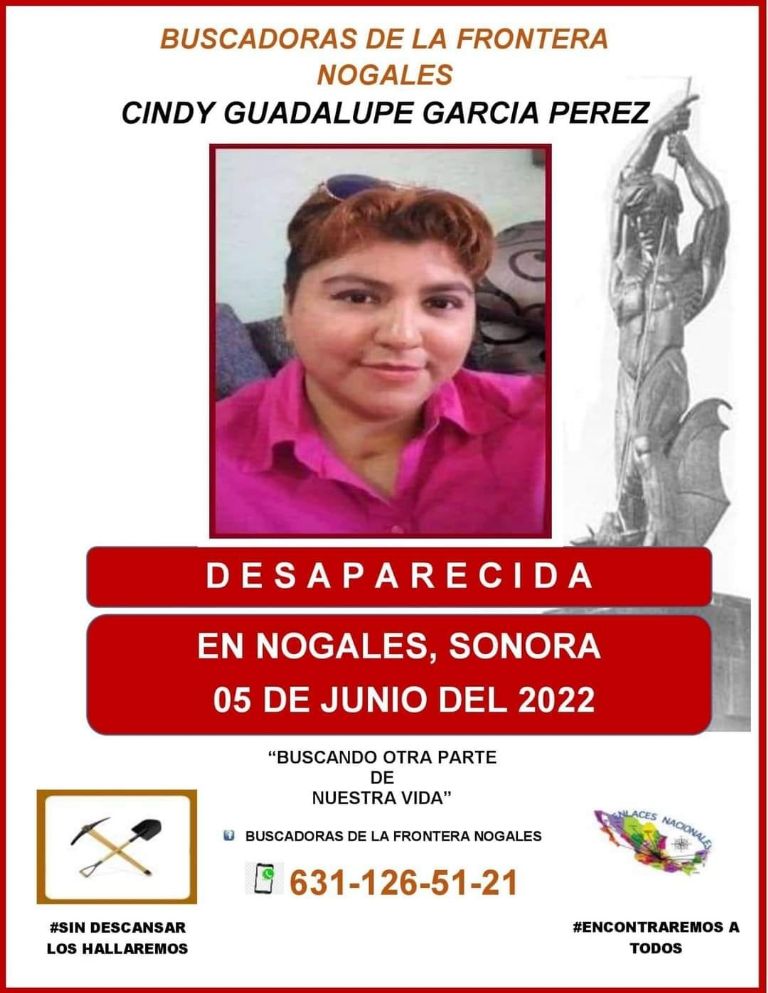 La ficha de Cindy Guadalupe García Pérez