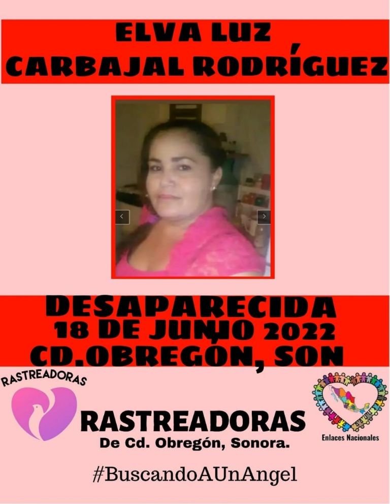 La ficha de Elva Luz Carvajal Rodríguez