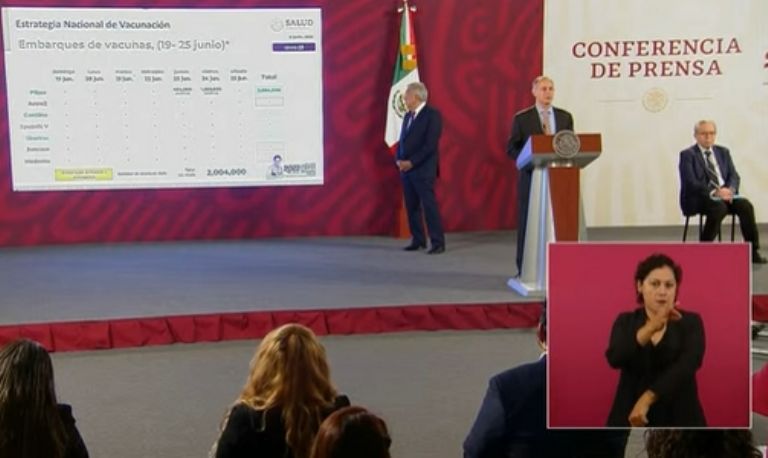 El próximo jueves y viernes arribarán más de dos millones de vacunas contra el Covid-19 para niños a México. Foto: Gobierno de México