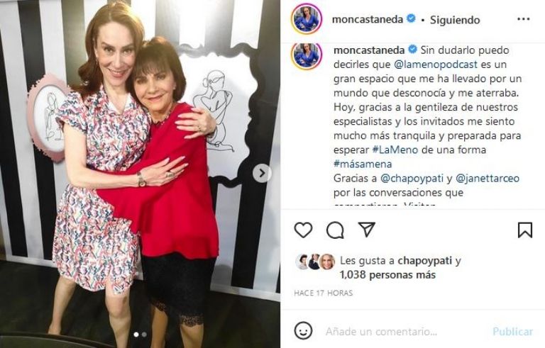 Mónica Castañeda invita a Pati Chapoy a su podcast