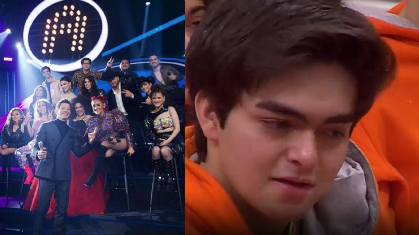 Alumno de 'La Academia 20 años' suplica ayuda ahogado en llanto y renuncia al reality de TV Azteca