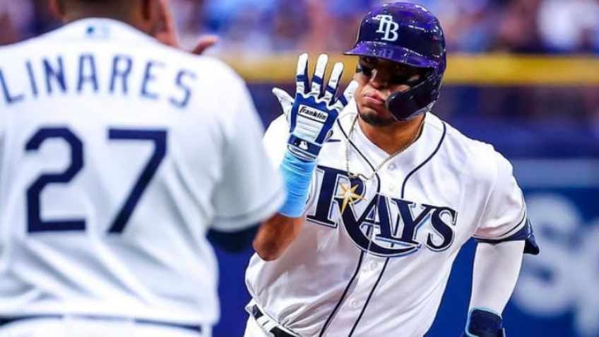 ¡Explosivo! Isaac Paredes muestra su poder con tres jonrones ante los Yanquis de Nueva York