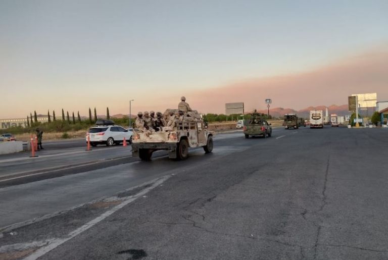 Arriban cientos de militares a Urique, tras asesinato de sacerdotes jesuitas. Foto: Twitter
