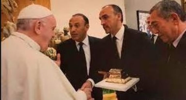 Toño Berumen y el Papa