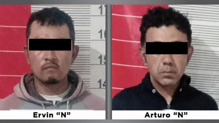 Estado de México: Caen dos presuntos miembros de banda dedicada al robo de vehículos