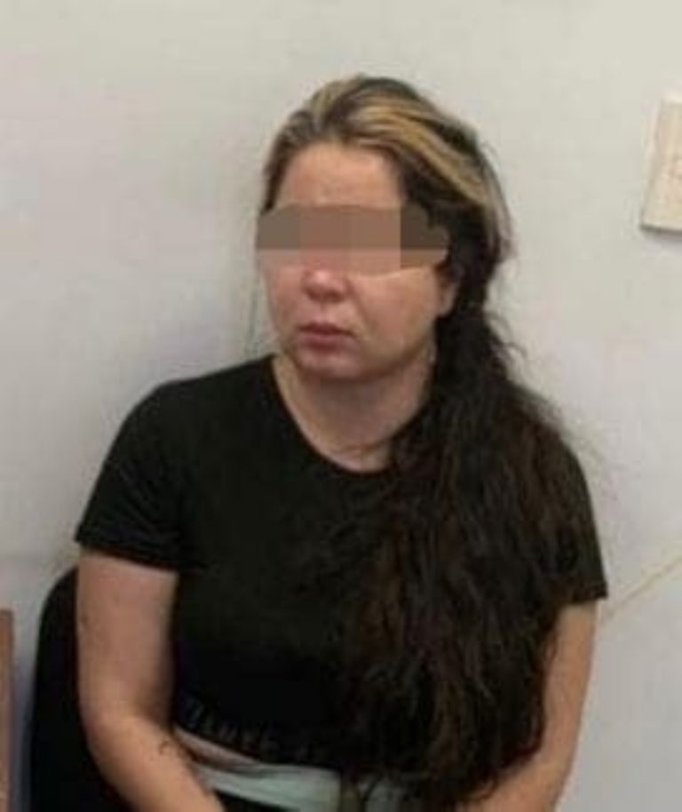 Una de las rescatadas, Carmen Paola