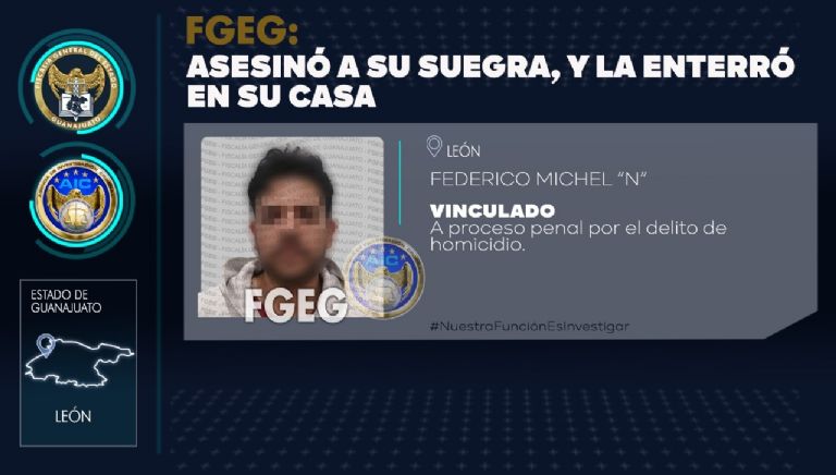 Detienen a Federico Michel en Guanajuato; lo acusan de matar a su suegra. Foto: Twitter