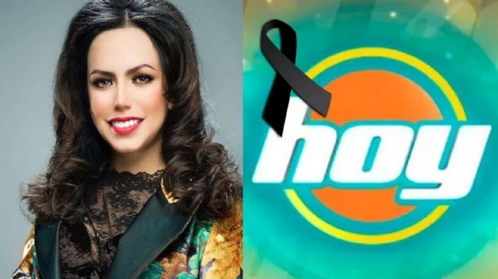 Actriz llega de luto a 'Hoy' y deja helado a Televisa al filtrar información de Yrma Lydya