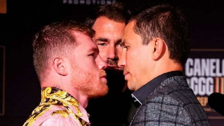 Con carísima pijama de Dolce & Gabanna, 'Canelo' dice presente en Las Vegas para su pelea