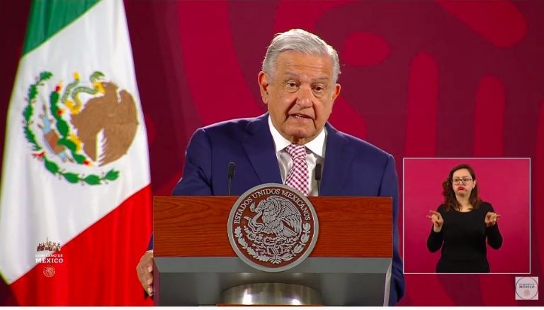 En la imagen, el presidente AMLO en conferencia de prensa. Foto: Gobierno de México