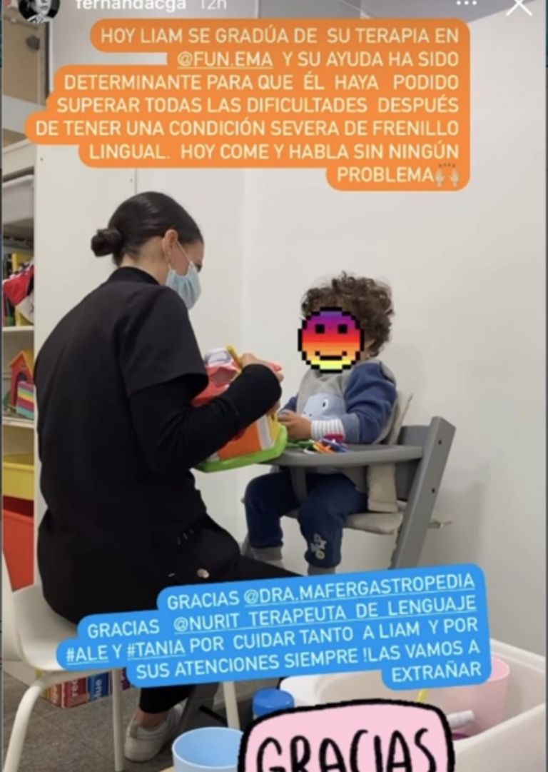 Instastory Fernanda Castillo 