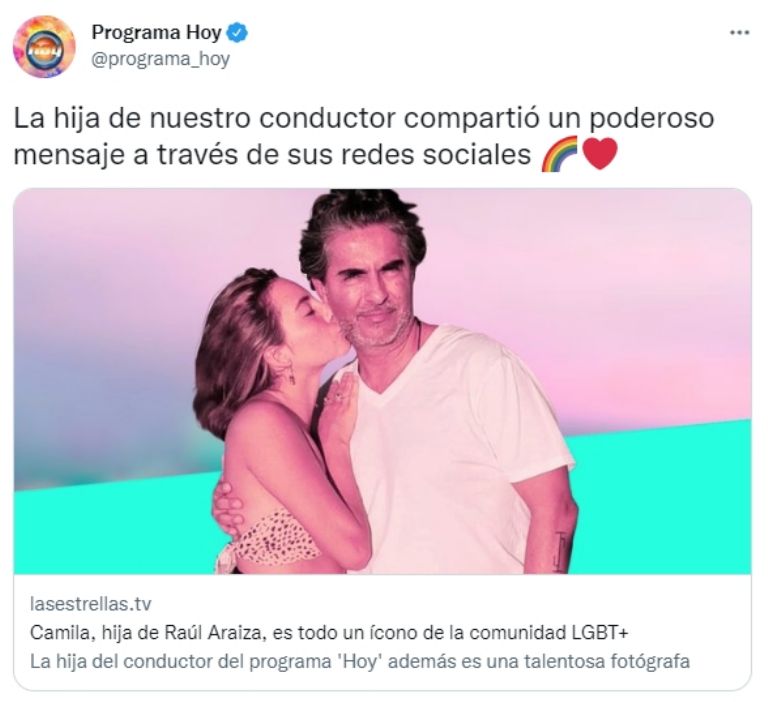 Raúl y su hija