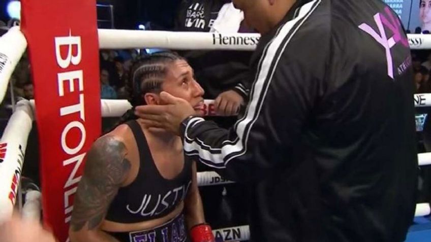 Pugilista mexicana suplica a su equipo terminar pelea: "Quiero llegar viva a mi casa"