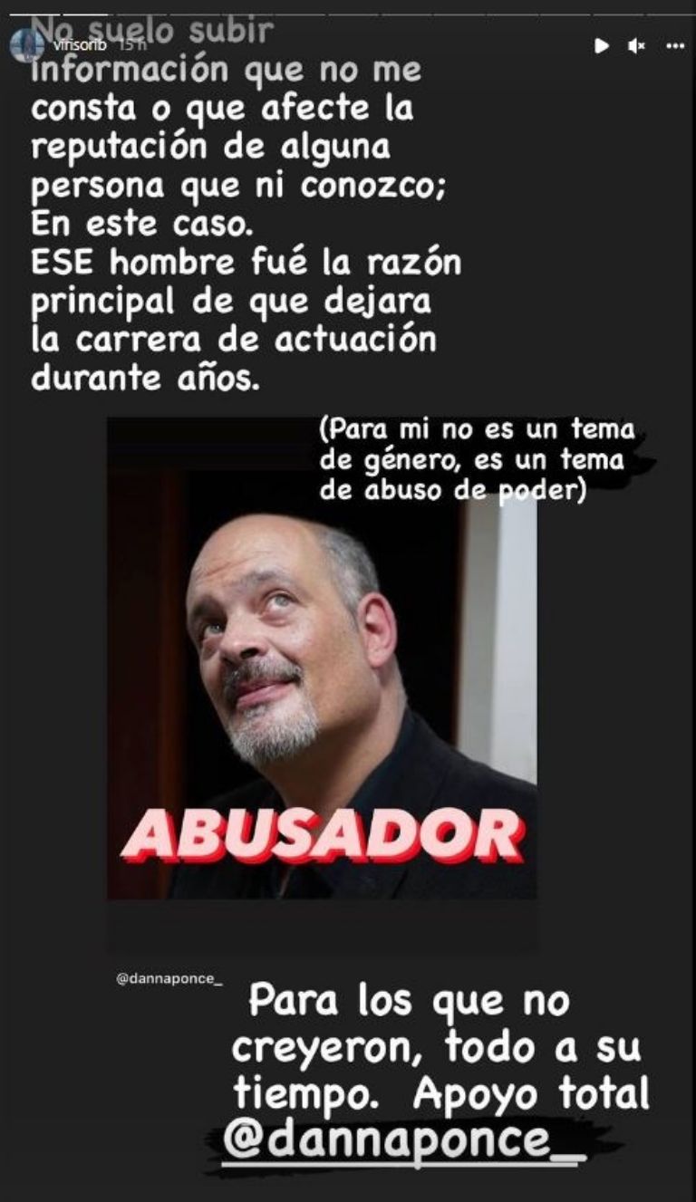 La publicación de Viridiana Soria