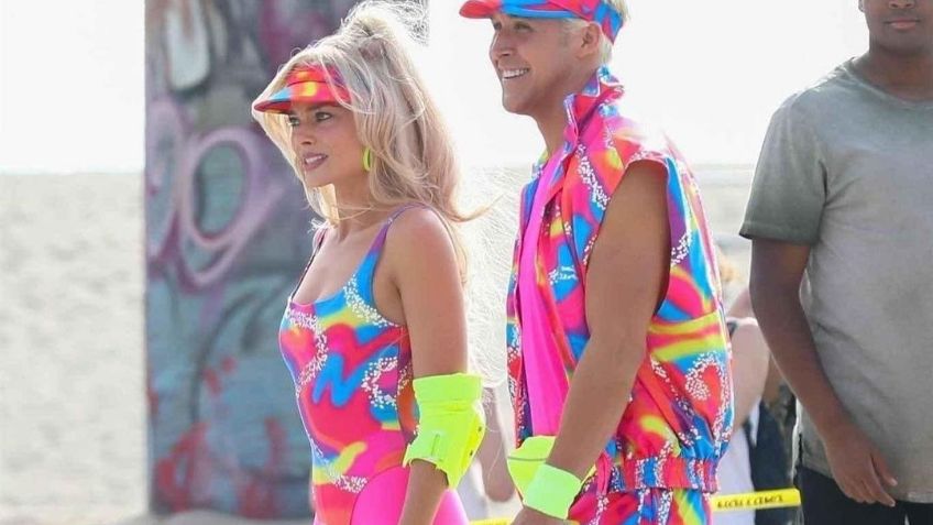 A lo Jorge Campos: Difunden FOTOS y VIDEO de la filmación del live-action de 'Barbie'