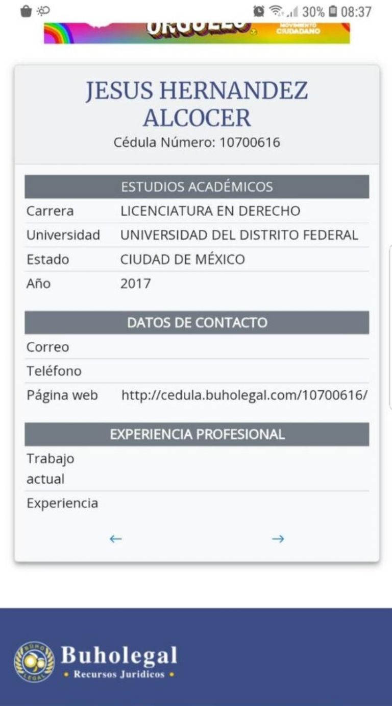 Información de Jesús 'N'