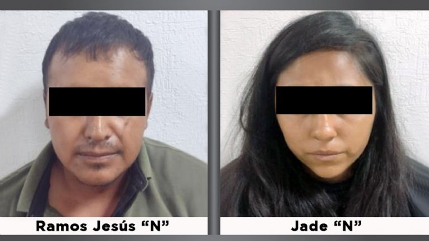 Capturan en Edomex a Jade y Ramos Jesús, presuntos miembros de banda de secuestradores