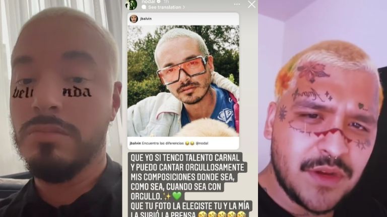 Instagram Balvin y Nodal