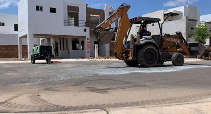 Inicia demolición de vivienda que explotó en residencial de Hermosillo y dejó dos víctimas