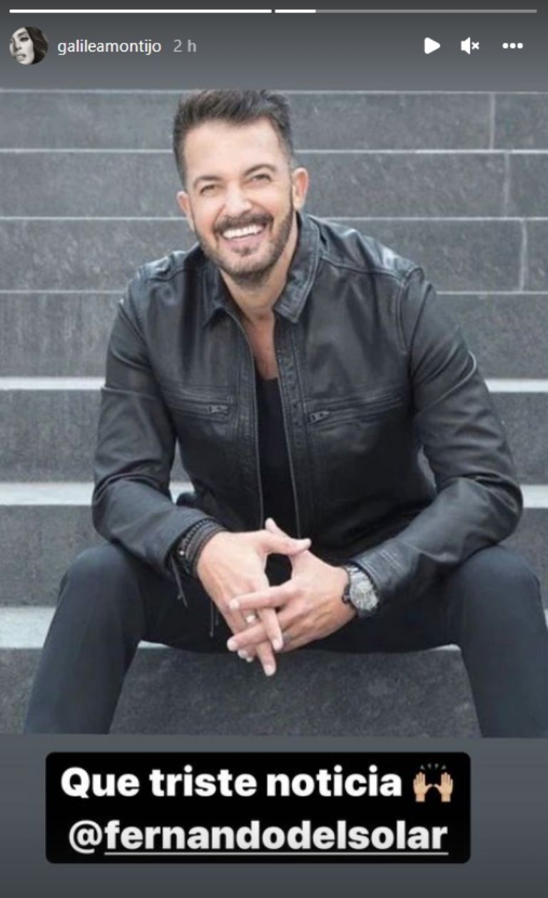 Galilea Montijo se despide de Fernando 