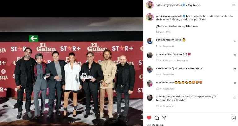 Patricia Reyes Espíndola vuelve a la actuación