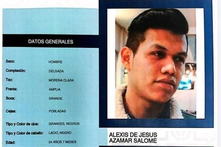En la imagen, la ficha de búsqueda de Alexis de Jesús. Crédito: Twitter