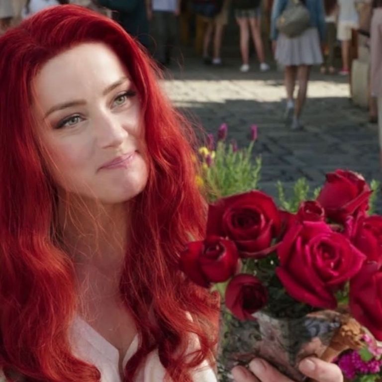 Amber Heard como 'Mera'