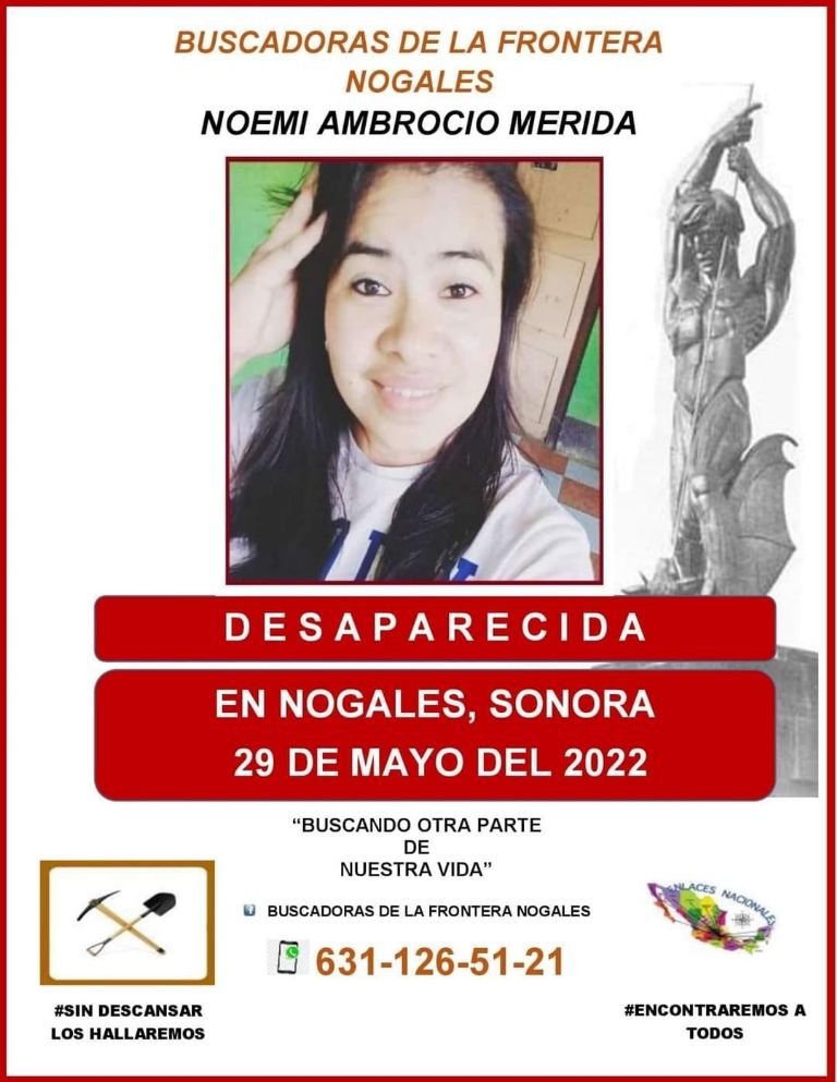 La ficha de Noemí Ambrocio Mérida