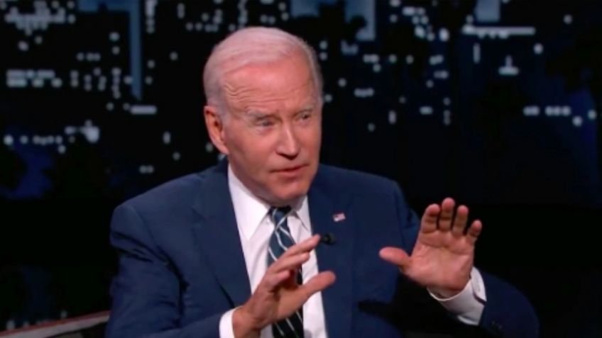 Joe Biden atacó a Donald Trump y su partido durante su primer programa de TV como mandatario