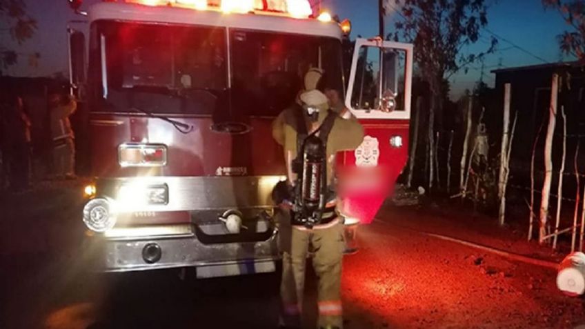 Hermosillo: Mujer es rescatada por cuerpos de seguridad tras caer a vertedor de la presa