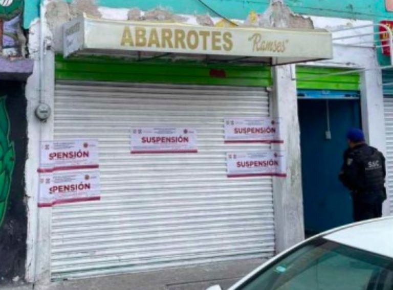 Comercios clausurados 