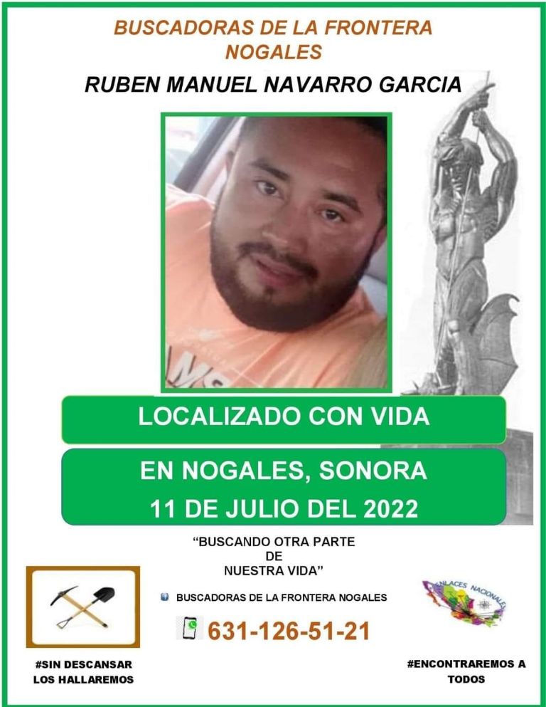 La ficha de Rubén Manuel Navarro García