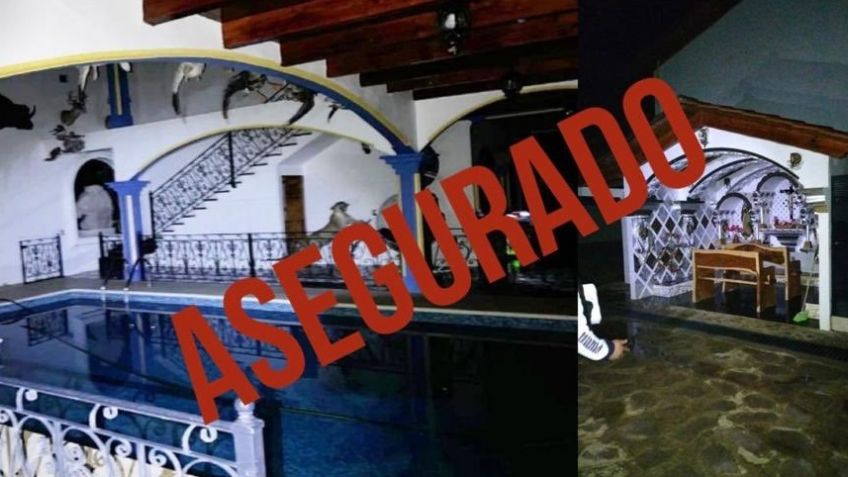 Narcos en México: VIDEO muestra mansiones de lujo y animales exóticos que serían de 'La Familia Michoacana'