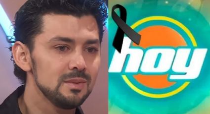 Tragedia en 'Hoy': Ahogado en llanto, galán de Televisa llega de luto y confirma dolorosa muerte