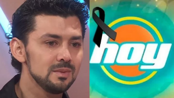 Tragedia en 'Hoy': Ahogado en llanto, galán de Televisa llega de luto y confirma dolorosa muerte