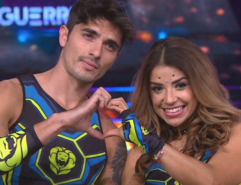 Ferka y Christian Estrada en 'Guerreros 2020'