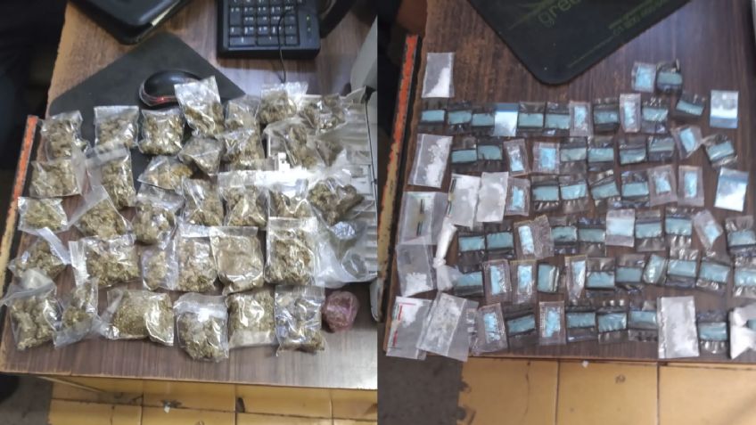 Ciudad Obregón: Sujeto huye y deja abandonados más de 100 envoltorios con narcóticos