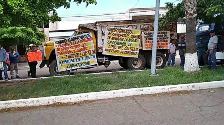 Concesionarios exigen la destitución de la Delegada de Transporte en Navojoa