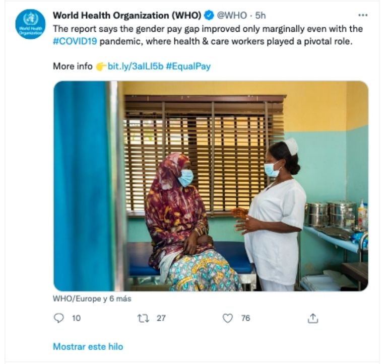 Reporte Covid-19 OMS 