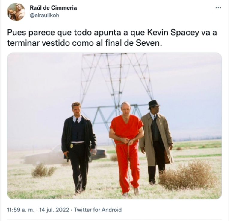 Tuit Kevin Spacey 