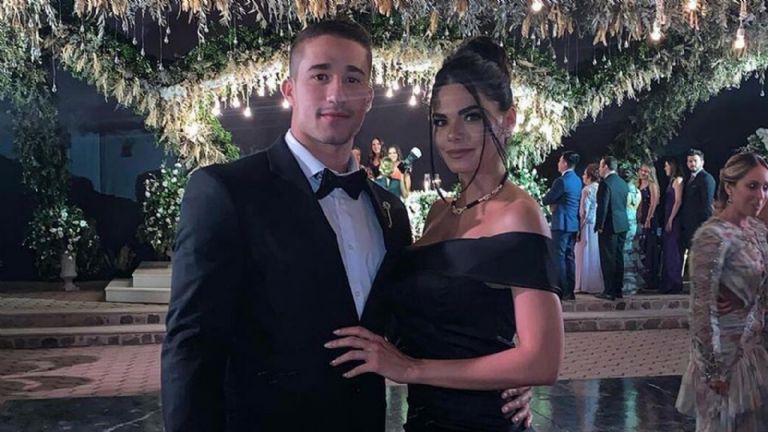 Livia Brito y su novio, Mariano Martínez