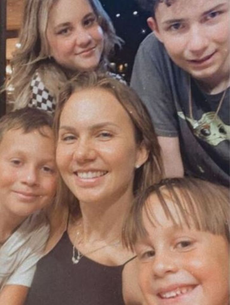 Michelle Vieth presume a sus hijos