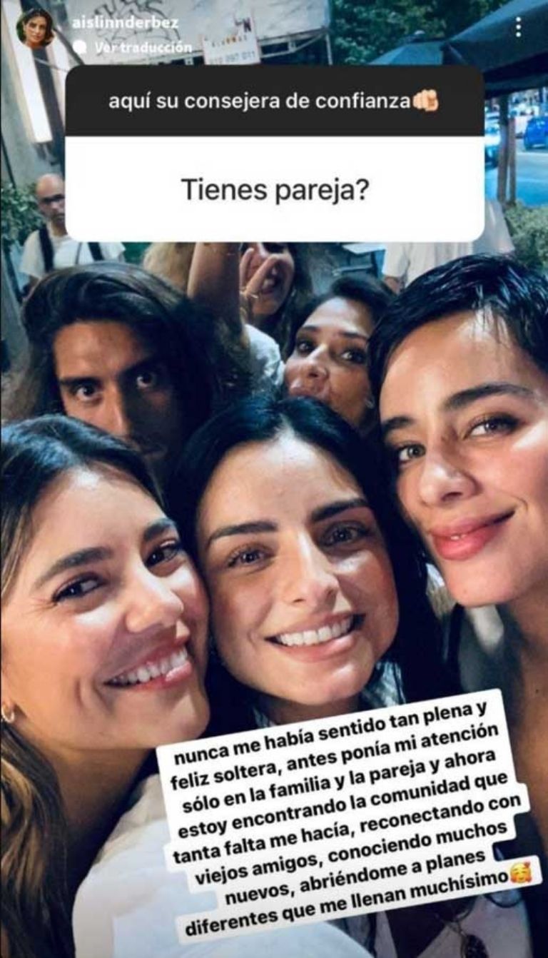 Aislinn respondió francamente a las preguntas