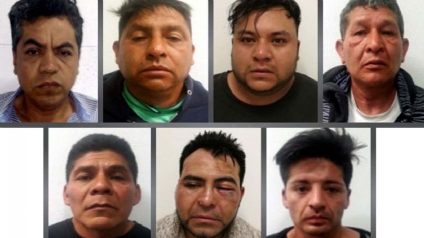 Sentencian a 55 años de prisión a siete secuestradores que operaban en Estado de México