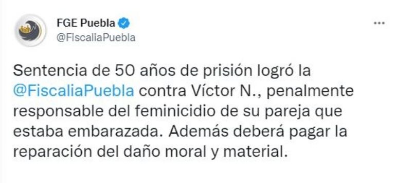 Sentencian a Víctor a 50 años de prisión