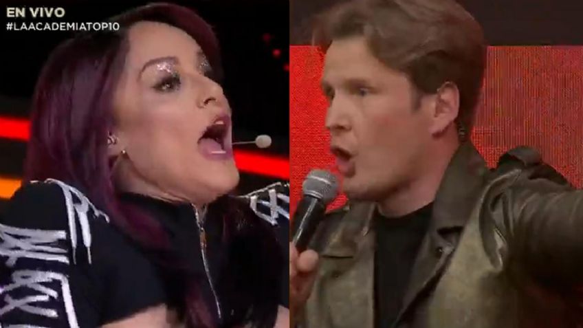 Pleito en TV Azteca: Lolita Cortés y Alexander Acha tienen dura discusión en 'La Academia 20 años'