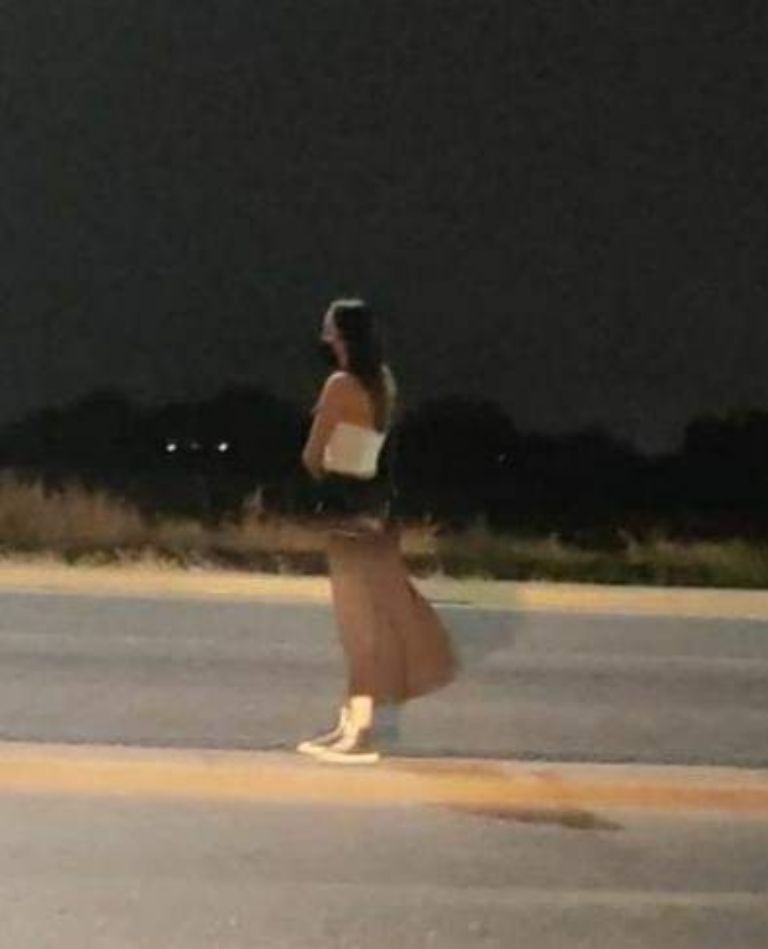 La imagen que se viralizó tras la desaparición de Debanhi Susana Escobar Bazaldúa (Q.E.P.D.). Foto: Internet