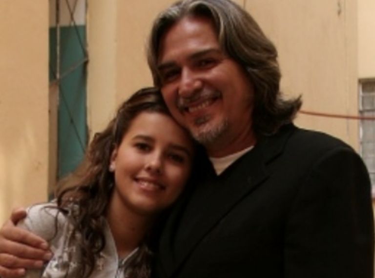 Paulina Goto y Pedro Damián
