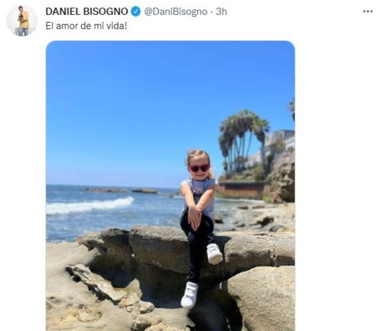 Hija de Daniel Bisogno 